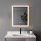 LED Backlit Bathroom Mirror with Light 3Color White/Warm/Natural Anti-Fog Mirror